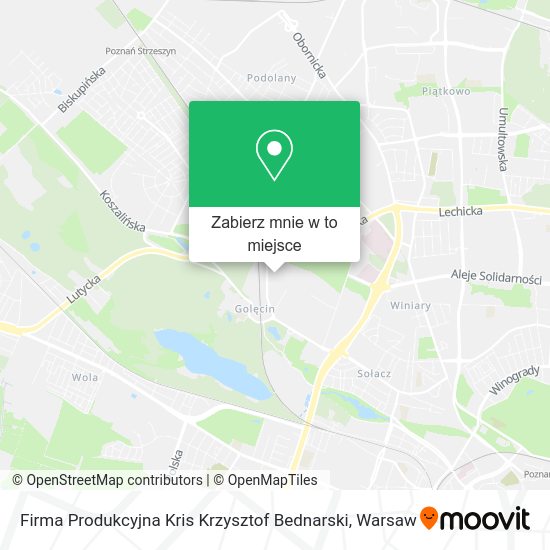 Mapa Firma Produkcyjna Kris Krzysztof Bednarski