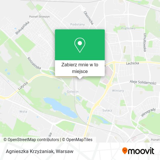 Mapa Agnieszka Krzyżaniak