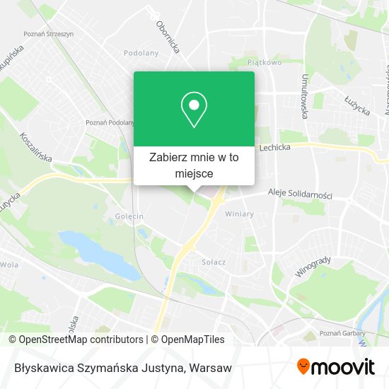 Mapa Błyskawica Szymańska Justyna