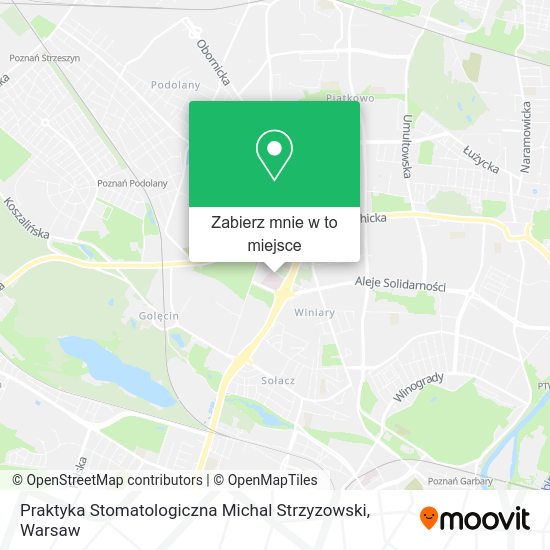 Mapa Praktyka Stomatologiczna Michal Strzyzowski