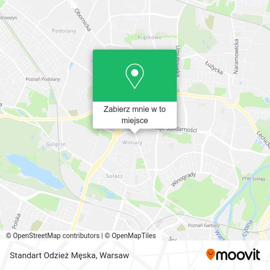 Mapa Standart Odzież Męska