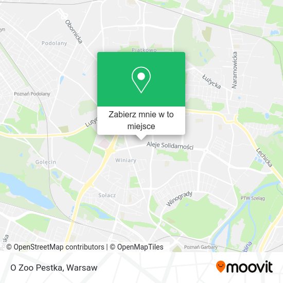 Mapa O Zoo Pestka