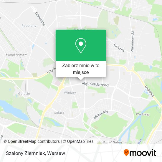 Mapa Szalony Ziemniak