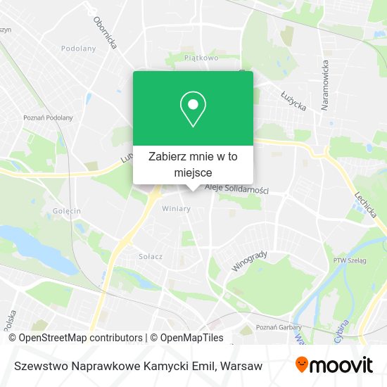 Mapa Szewstwo Naprawkowe Kamycki Emil