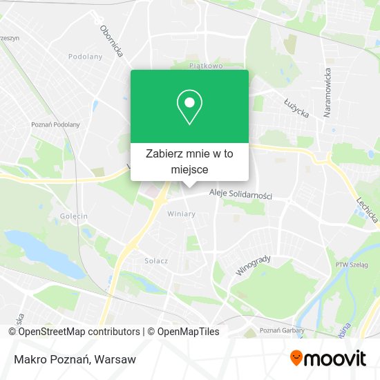 Mapa Makro Poznań