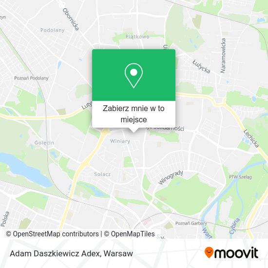 Mapa Adam Daszkiewicz Adex