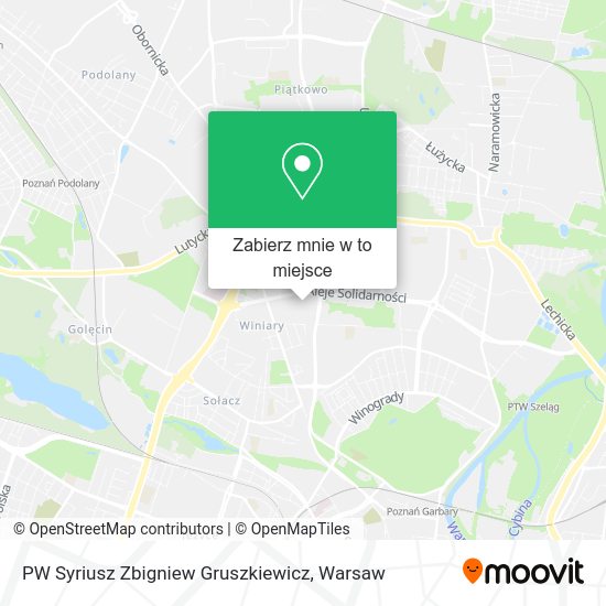 Mapa PW Syriusz Zbigniew Gruszkiewicz