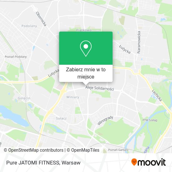 Mapa Pure JATOMI FITNESS