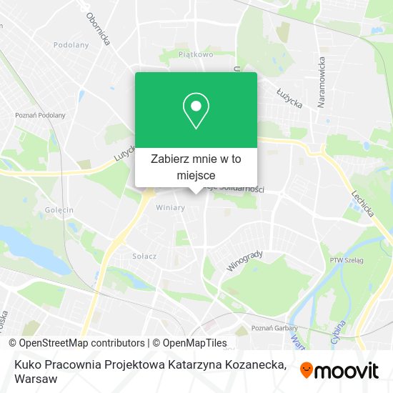 Mapa Kuko Pracownia Projektowa Katarzyna Kozanecka