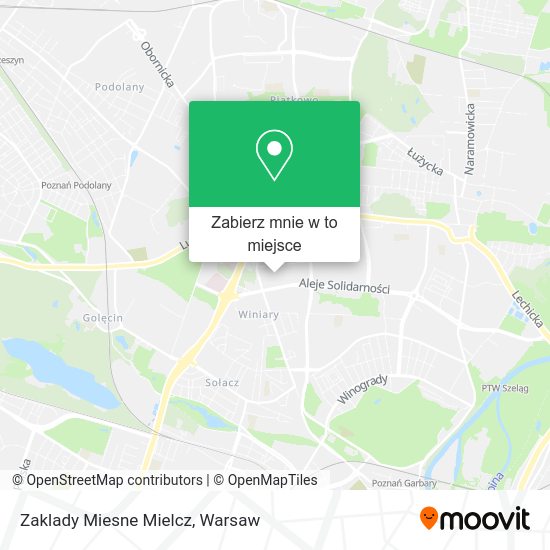 Mapa Zaklady Miesne Mielcz