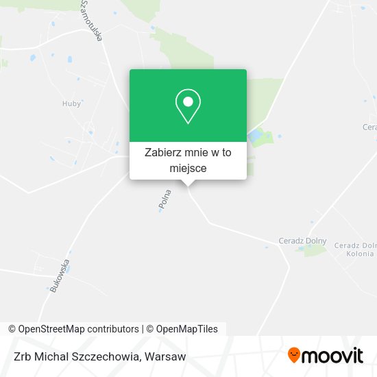 Mapa Zrb Michal Szczechowia