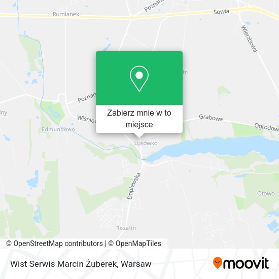 Mapa Wist Serwis Marcin Żuberek