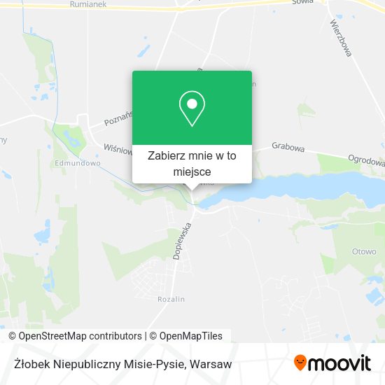 Mapa Żłobek Niepubliczny Misie-Pysie