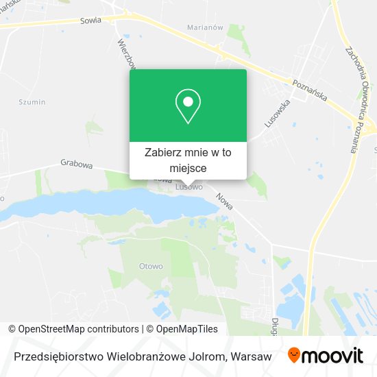 Mapa Przedsiębiorstwo Wielobranżowe Jolrom