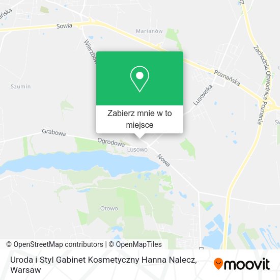 Mapa Uroda i Styl Gabinet Kosmetyczny Hanna Nalecz