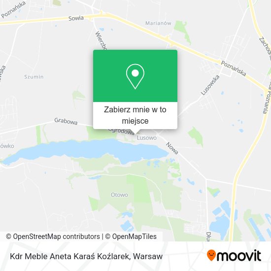 Mapa Kdr Meble Aneta Karaś Koźlarek