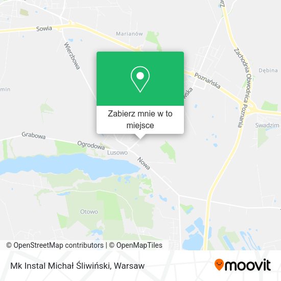 Mapa Mk Instal Michał Śliwiński