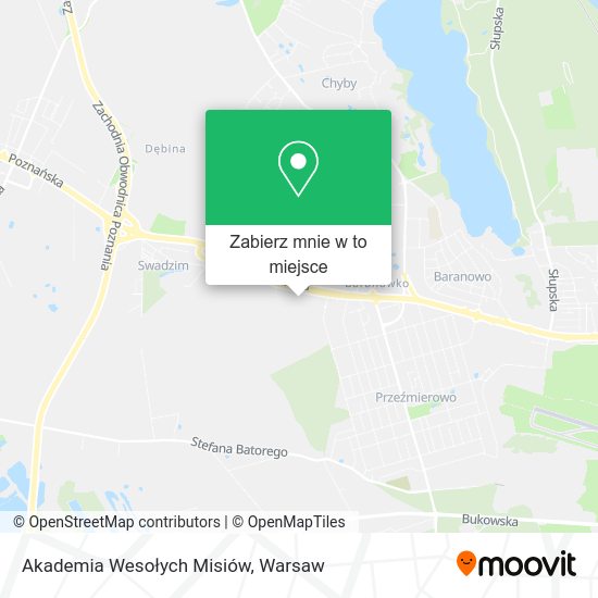 Mapa Akademia Wesołych Misiów