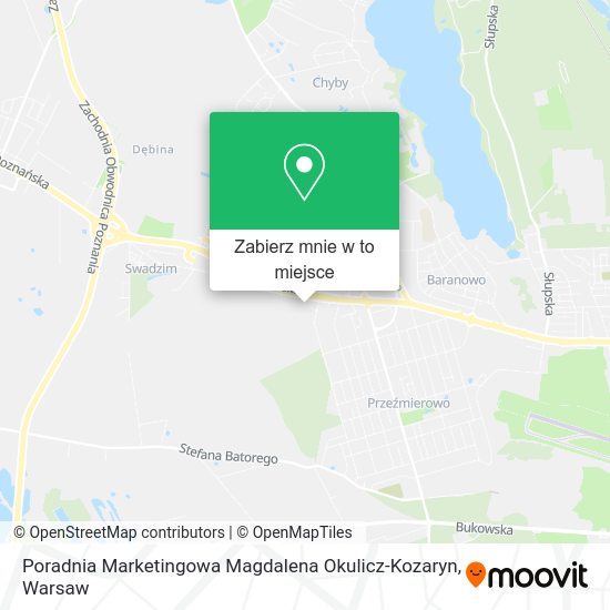 Mapa Poradnia Marketingowa Magdalena Okulicz-Kozaryn