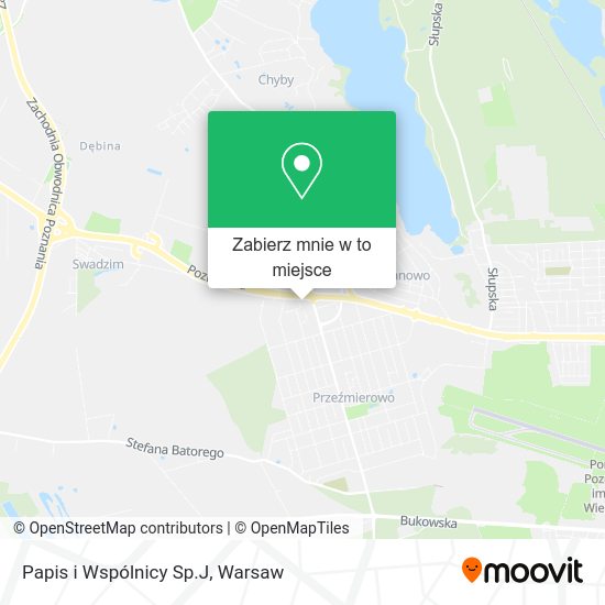 Mapa Papis i Wspólnicy Sp.J