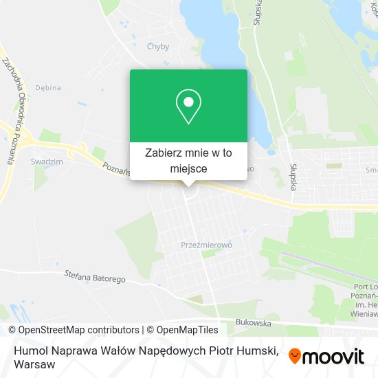 Mapa Humol Naprawa Wałów Napędowych Piotr Humski