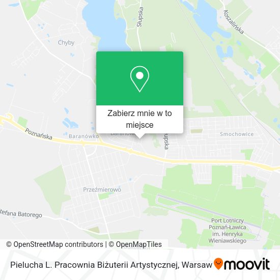 Mapa Pielucha L. Pracownia Biżuterii Artystycznej