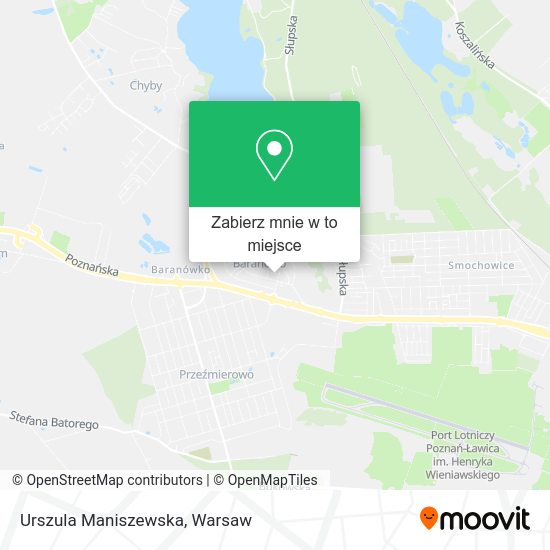 Mapa Urszula Maniszewska