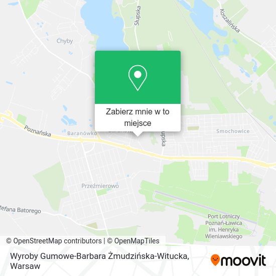 Mapa Wyroby Gumowe-Barbara Żmudzińska-Witucka