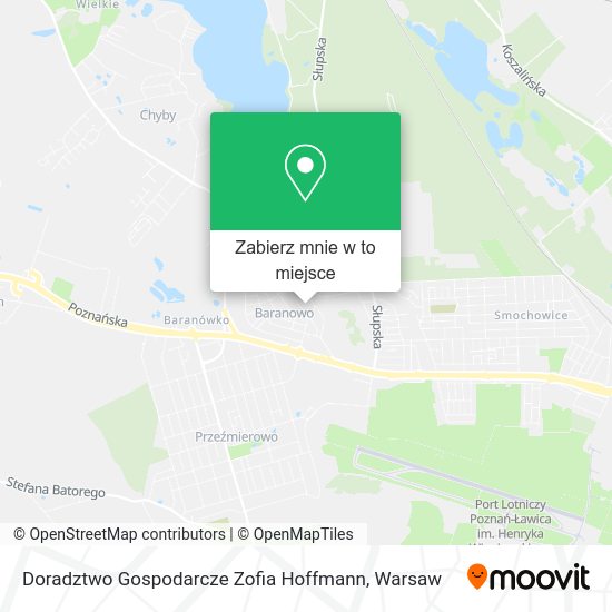 Mapa Doradztwo Gospodarcze Zofia Hoffmann