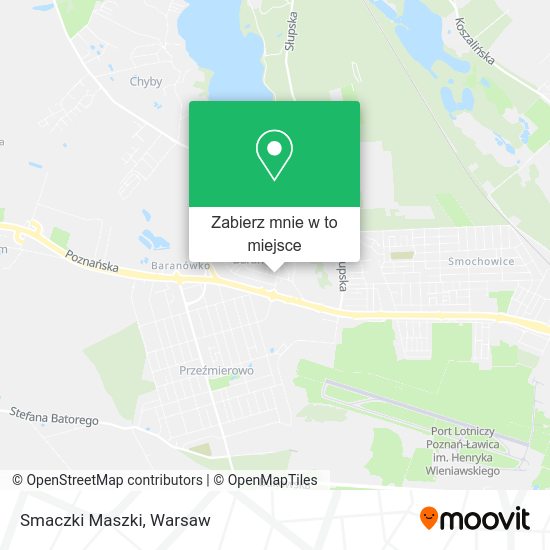 Mapa Smaczki Maszki