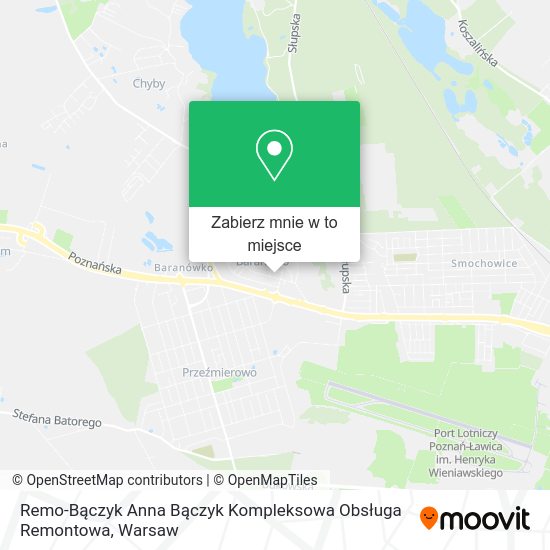 Mapa Remo-Bączyk Anna Bączyk Kompleksowa Obsługa Remontowa