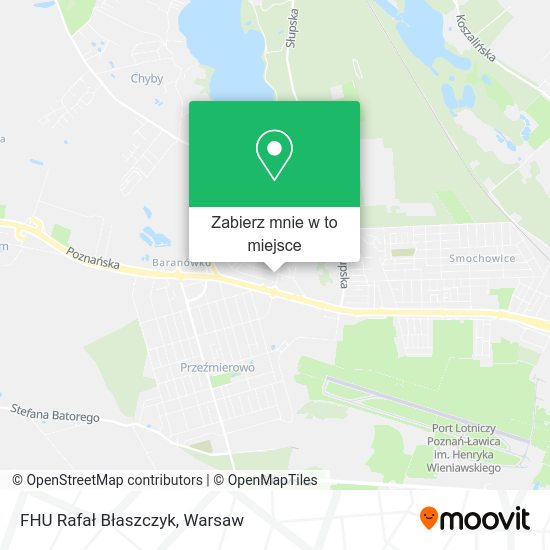 Mapa FHU Rafał Błaszczyk