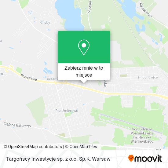 Mapa Targońscy Inwestycje sp. z o.o. Sp.K