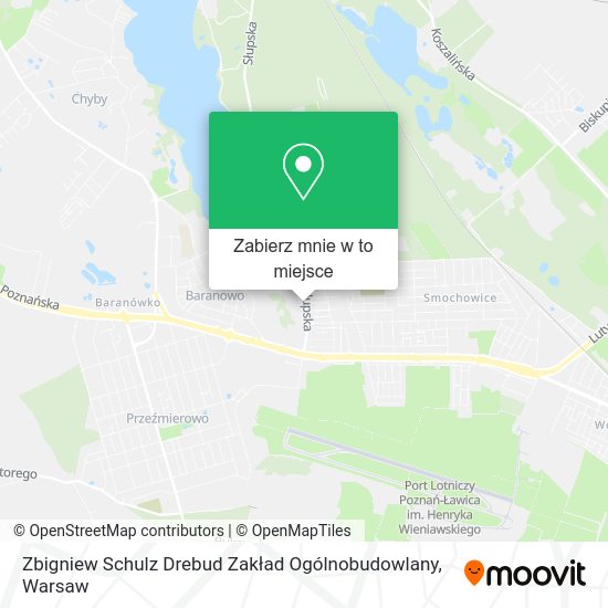 Mapa Zbigniew Schulz Drebud Zakład Ogólnobudowlany