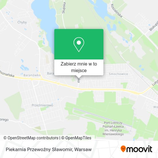 Mapa Piekarnia Przewoźny Sławomir