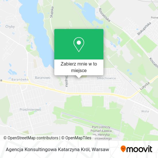 Mapa Agencja Konsultingowa Katarzyna Król