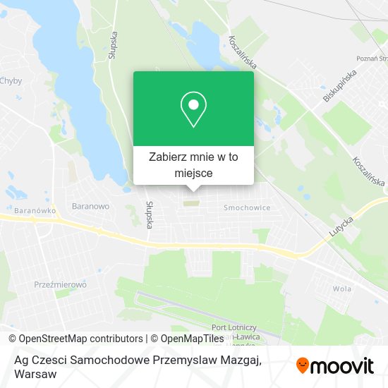 Mapa Ag Czesci Samochodowe Przemyslaw Mazgaj