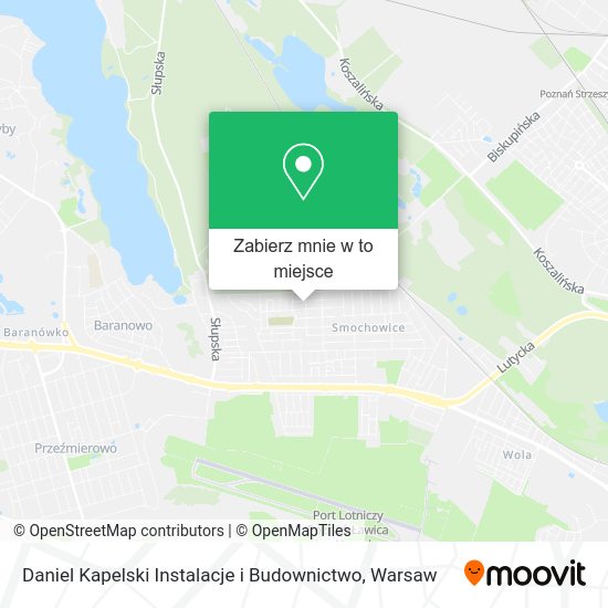 Mapa Daniel Kapelski Instalacje i Budownictwo