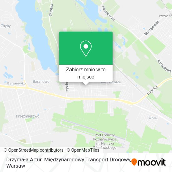 Mapa Drzymała Artur. Międzynarodowy Transport Drogowy