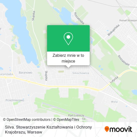 Mapa Silva. Stowarzyszenie Kształtowania i Ochrony Krajobrazu