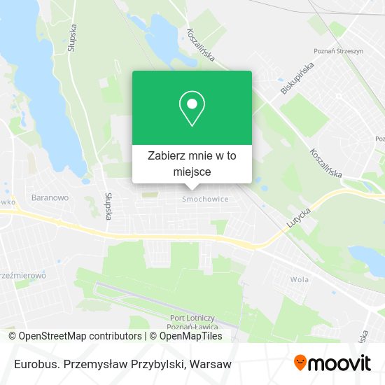 Mapa Eurobus. Przemysław Przybylski