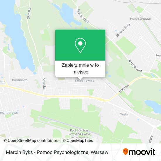 Mapa Marcin Byks - Pomoc Psychologiczna