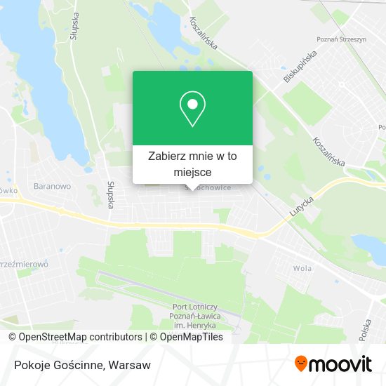 Mapa Pokoje Gościnne