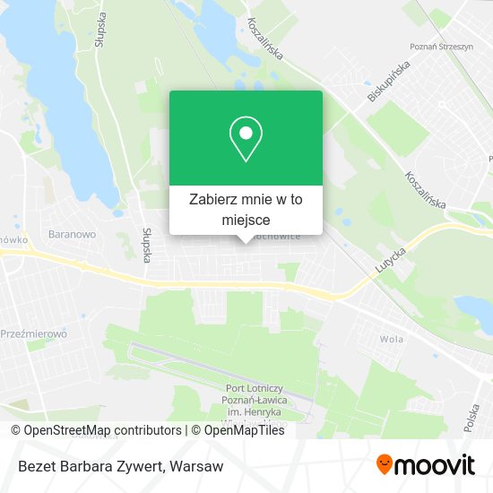 Mapa Bezet Barbara Zywert