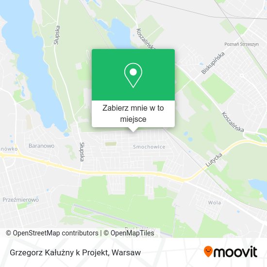 Mapa Grzegorz Kałużny k Projekt