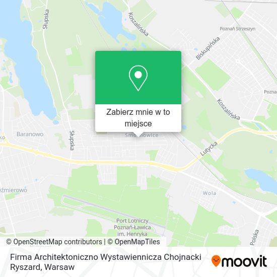 Mapa Firma Architektoniczno Wystawiennicza Chojnacki Ryszard