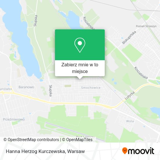 Mapa Hanna Herzog Kurczewska