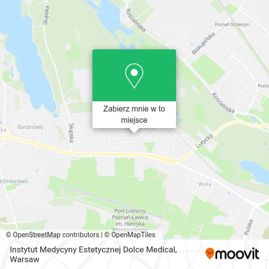 Mapa Instytut Medycyny Estetycznej Dolce Medical