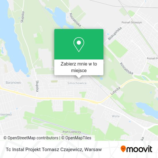 Mapa Tc Instal Projekt Tomasz Czajewicz