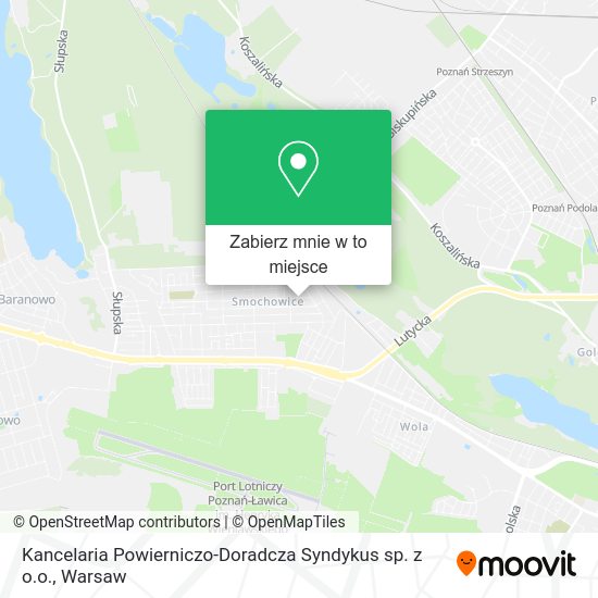 Mapa Kancelaria Powierniczo-Doradcza Syndykus sp. z o.o.